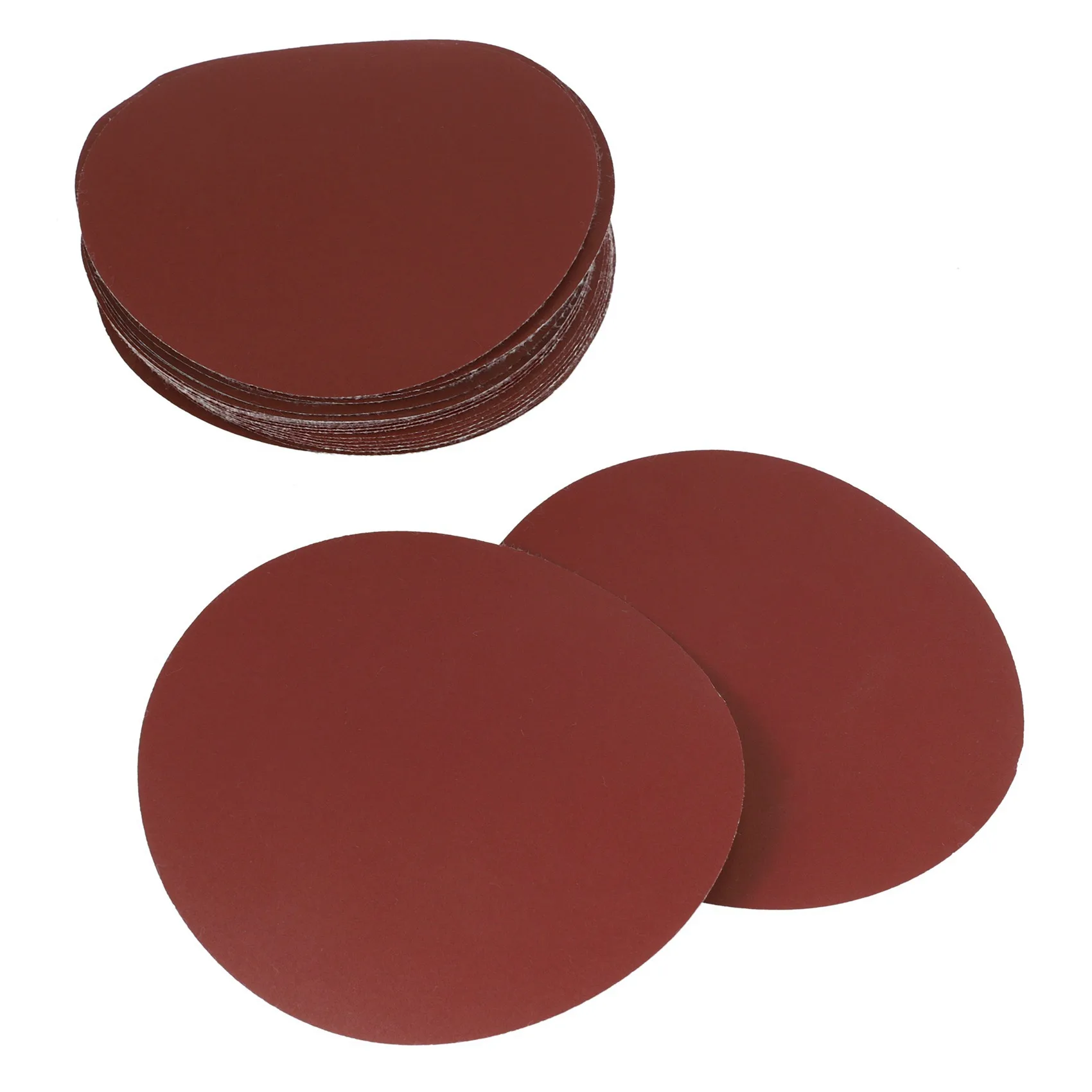 A008 60PCS 5 Inch 125Mm Ronde Schuurpapier Schijf Zand Lakens Grit 320/400/600/800/1000/1500 Klittenband Schuurschijf