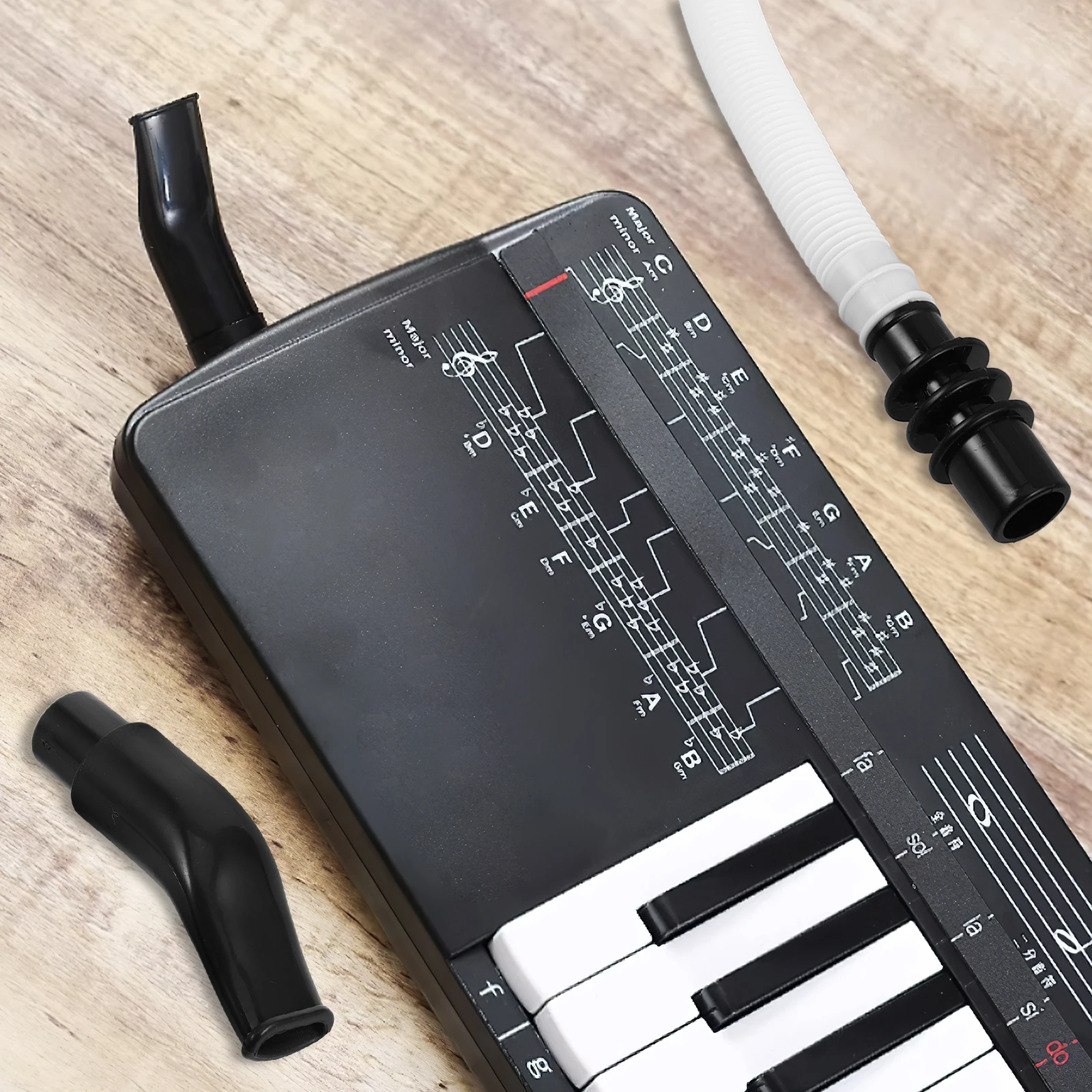 

32 Keys Keys Melodica Accessories Flexible Tubes White Mouthpiece Music Tube For Musical Instruments Instrument Tube Beginner