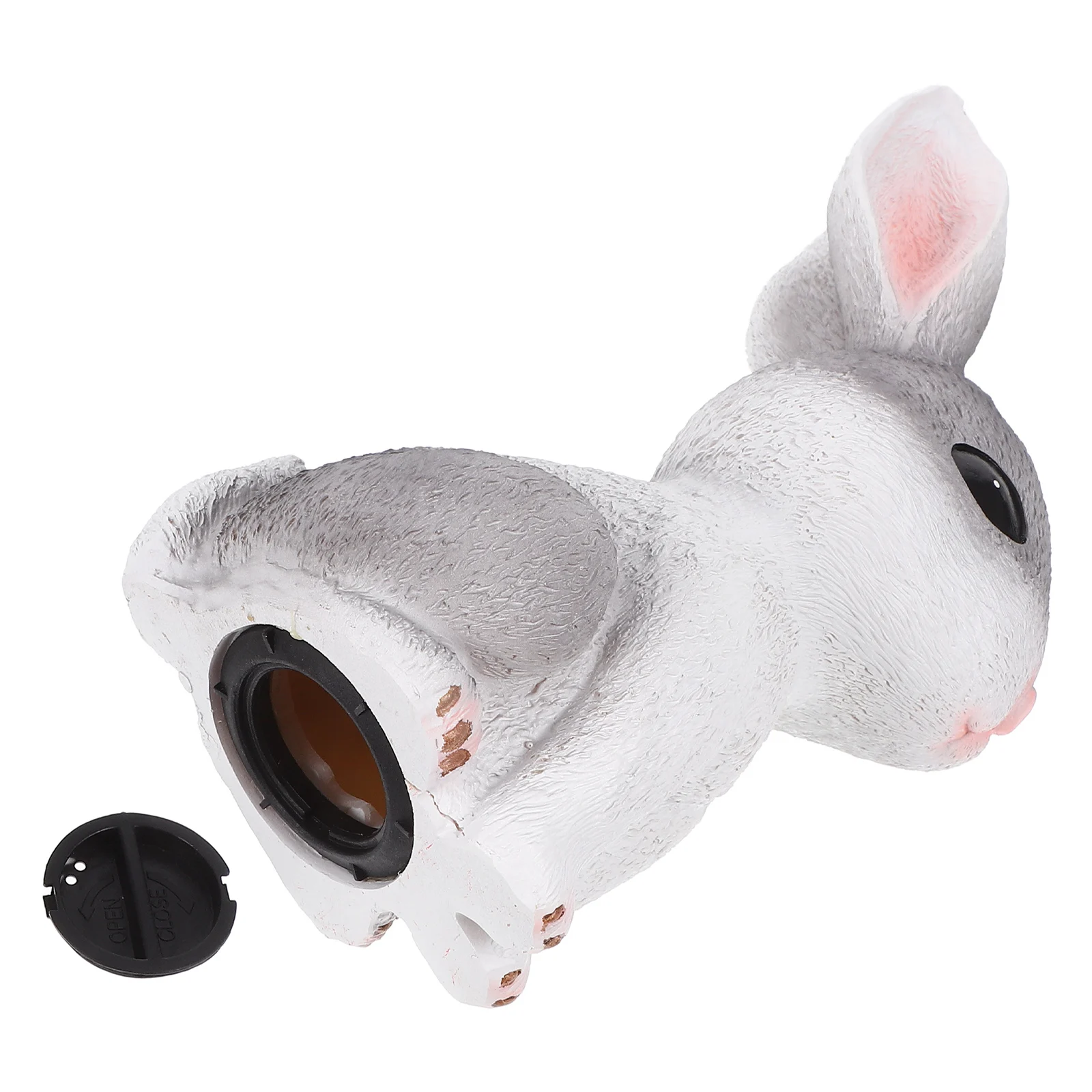 

1Pcs Rabbit Saving Jar Cartoon Resin Bunny Decoration Home Office Desktop Ornament Birthday Gift Resin Bunny Rabbit Decoration
