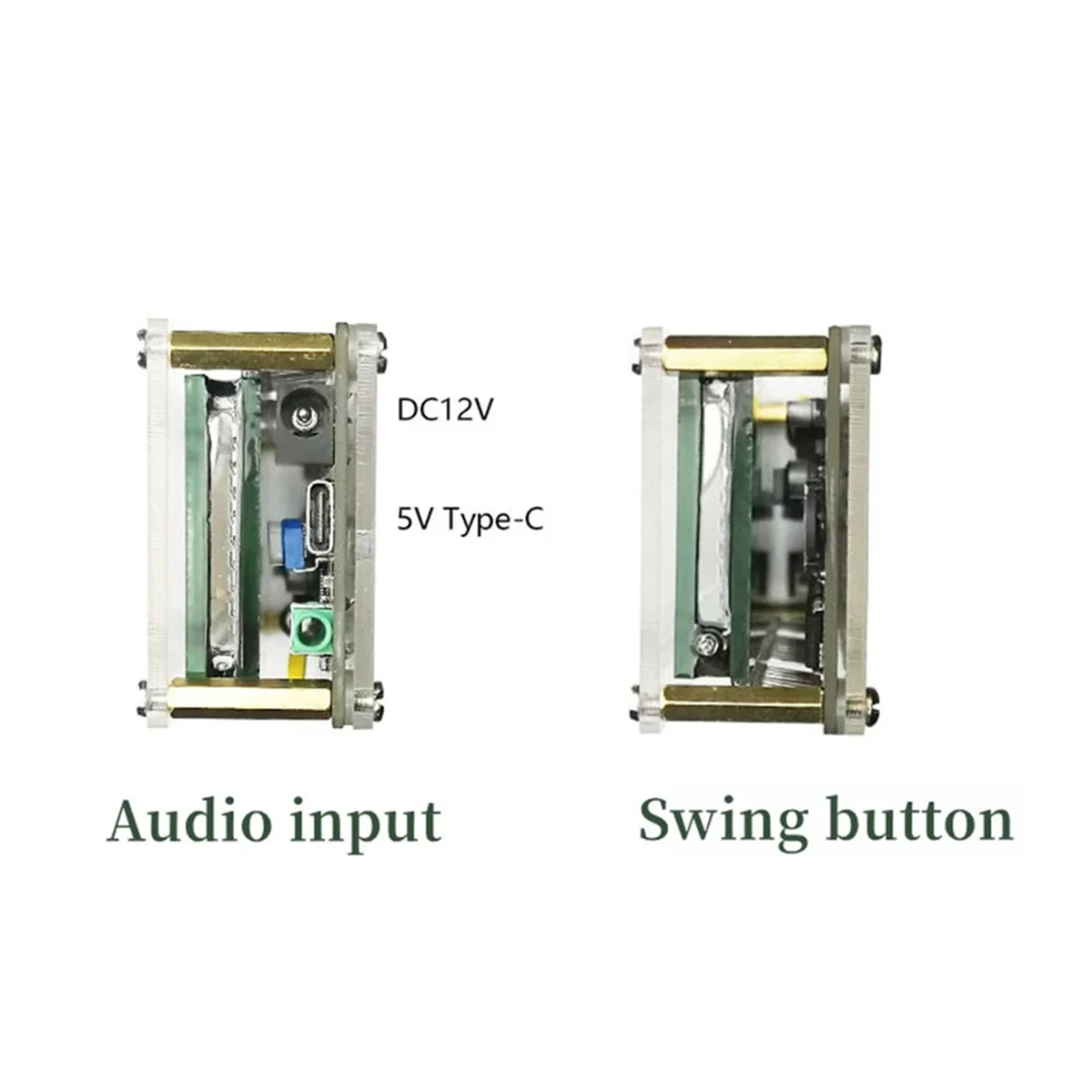 Analizador de espectro de Audio VFD2517, medidor de nivel de sonido VFD, medidor VU, pantalla para herramientas de instrumentos de prueba de espectro