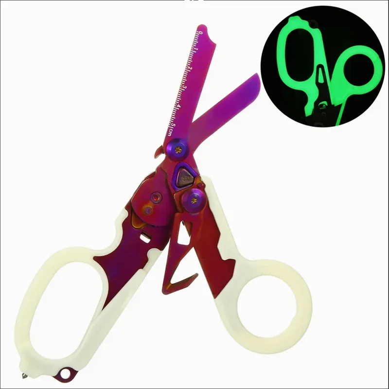 Outdoors Raptor Rescue the Ultimate in Compact Emergency Shears fire rescue Medical scissors Folding Scissors Wrench Tools