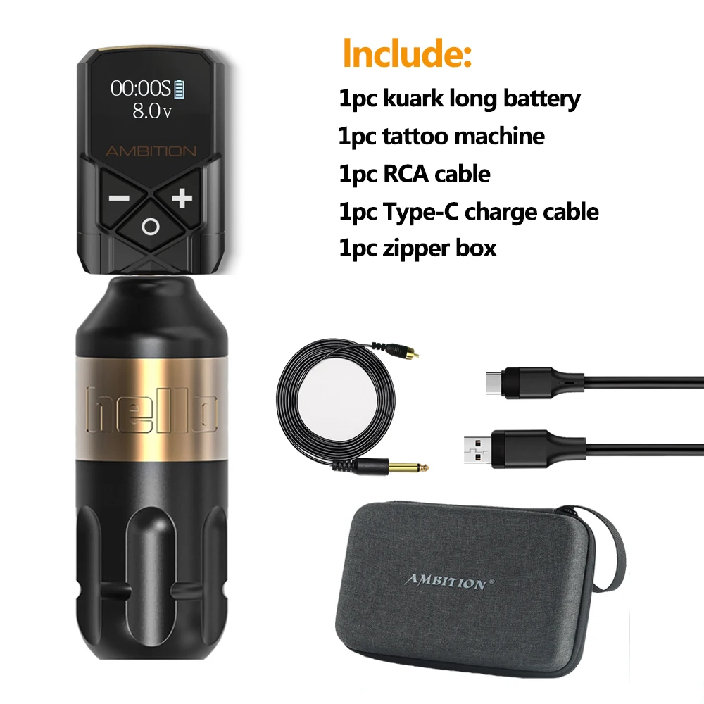 Variant: Gold long battery