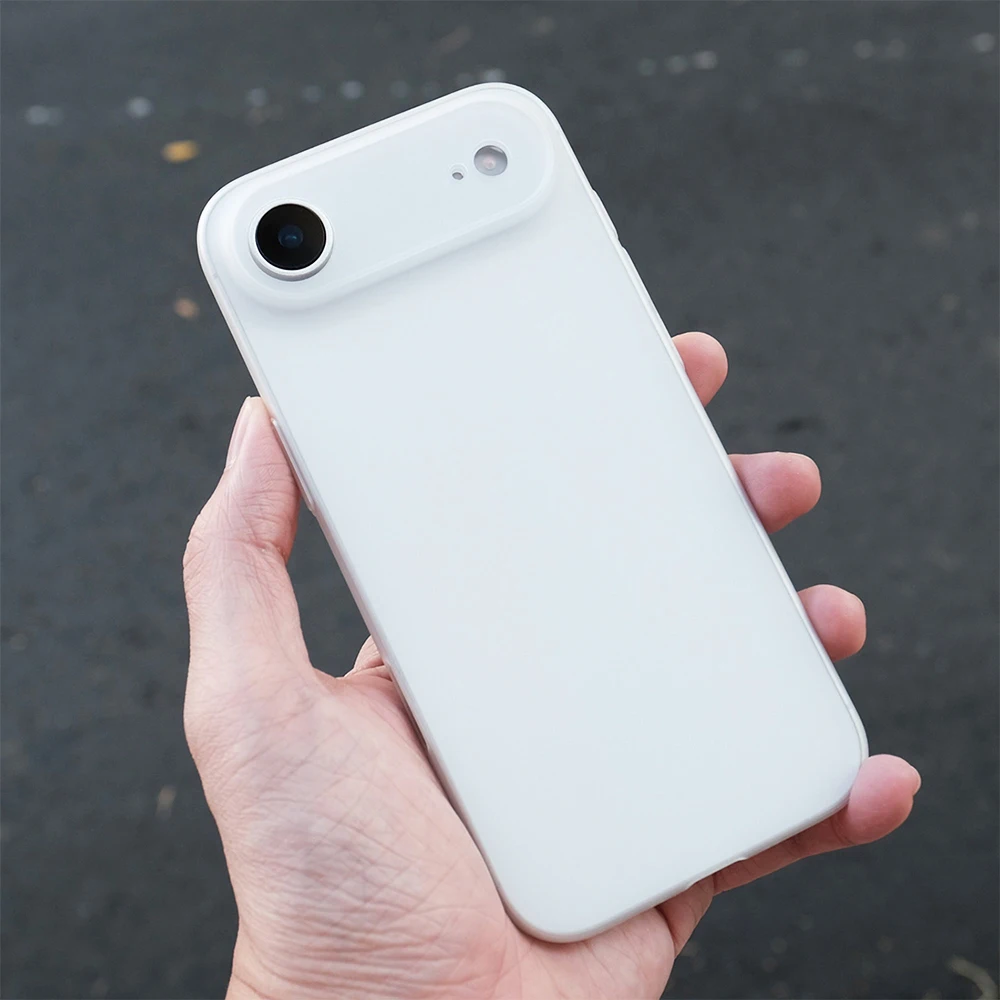 0.3mm Ultra Thin Hard Case For iPhone Air 17 16 Pro Max Plus 16E Translucent Matte Black Slim PP Shell For iPhone17ProMax 16Pro