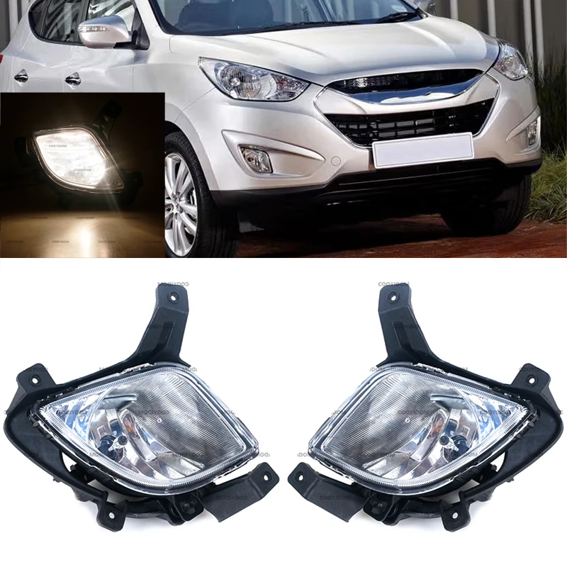 

Для Hyundai TUCSON IX35 2010-2014: передние противотуманные фары, галогенные лампы, аксессуары для автомобиля