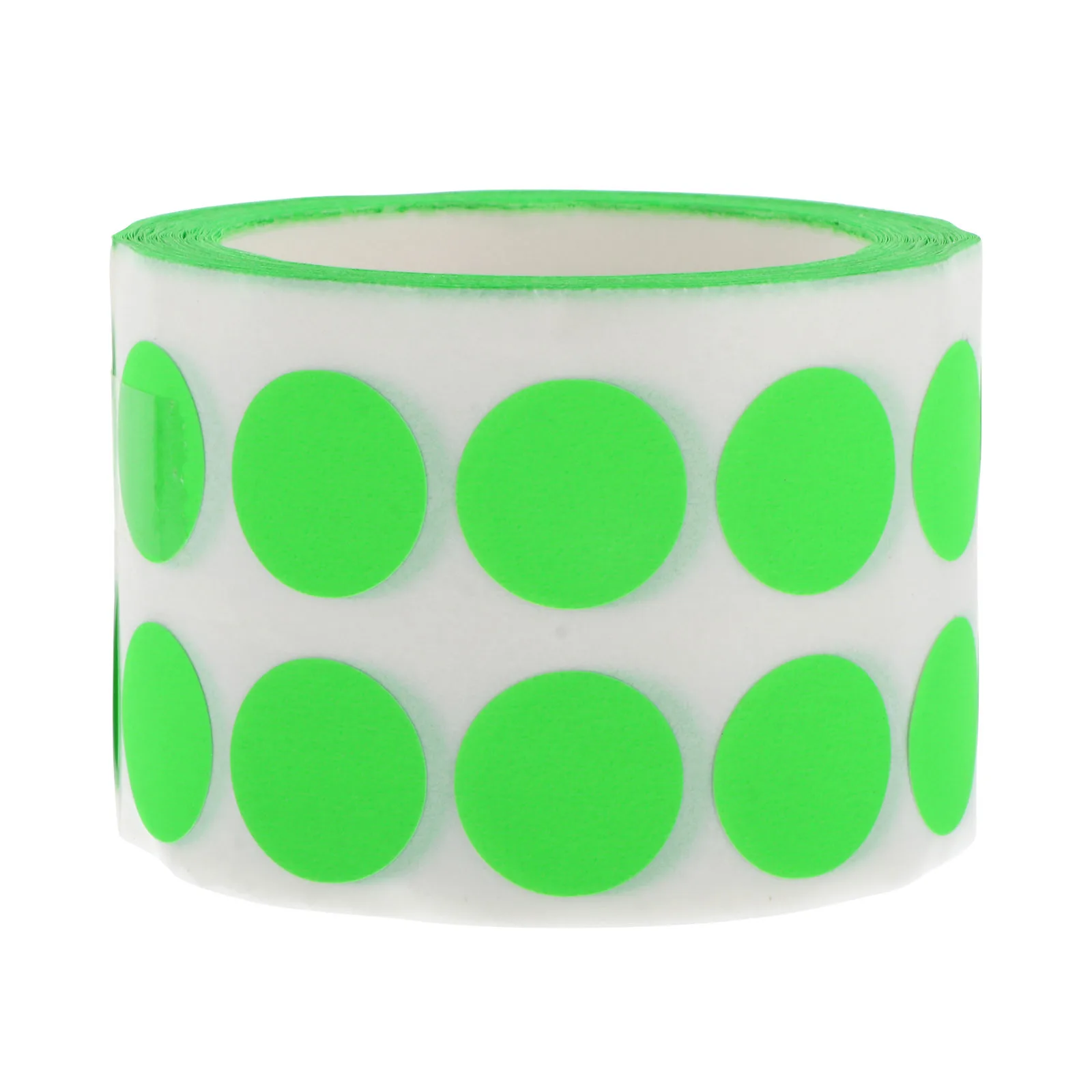 

Fluorescent Dot Stickers Self Adhesive Colored Scrapbook Decals Lightweight Easy Peel Gift Wrapping Label Stickers