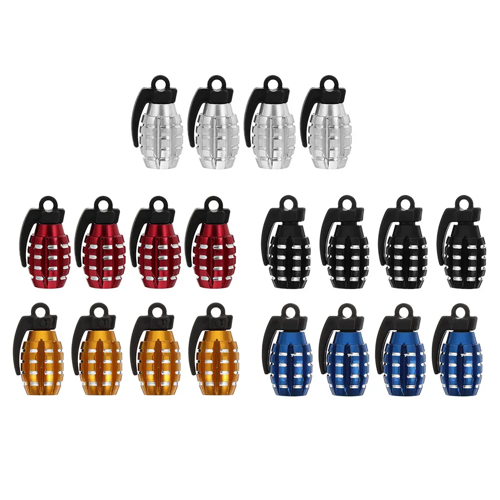 

20Pcs Anti Leakage Tire Valves Stem Caps Aluminum Alloy Car Valve Covers Dirt Resistant Universal Design Valves Stem Caps