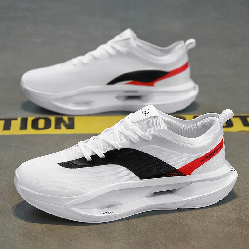 

New Running Shoes for Jogging and Marathon Sports, Mesh Fabric with True Carbon Plate, Men's and Women's Hiking Shoes 2025 Men's