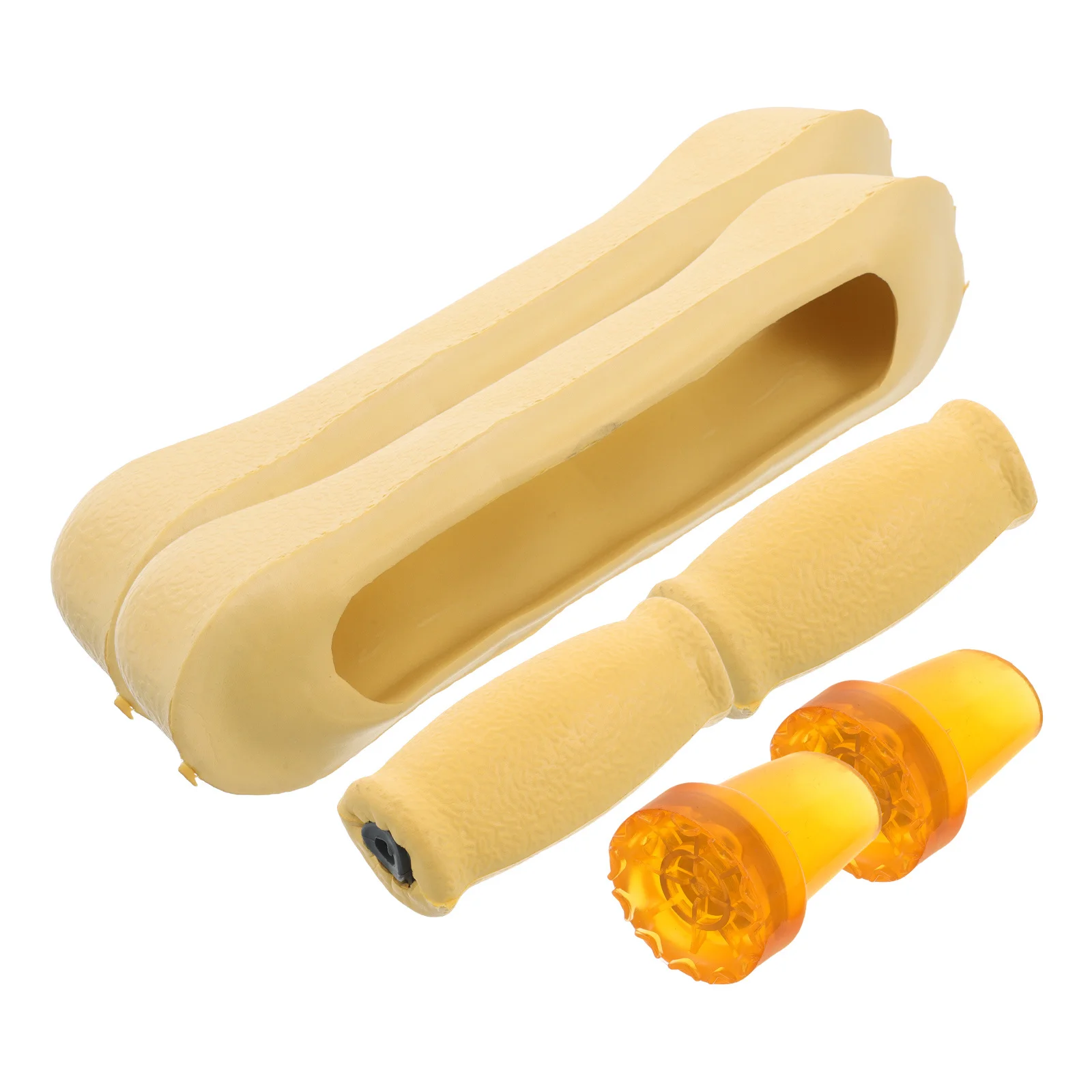 

6Pcs Non Slip Rubber Crutch Tips Durable Antislip Design for Single Double Underarm Crutches Hiking Elderly Walking