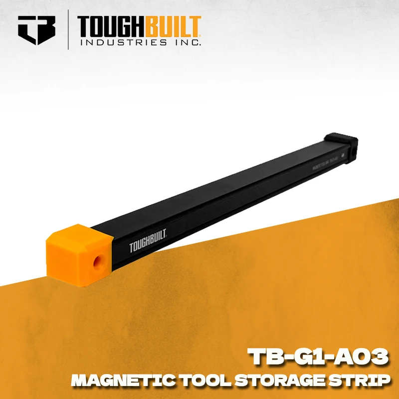 

TOUGHBUILT TB-G1-A03 Magnetic Tool Storage Strip Wall Mounted Organizer Heavy Duty Tool Holder Ladder Box Tool Box Accessories