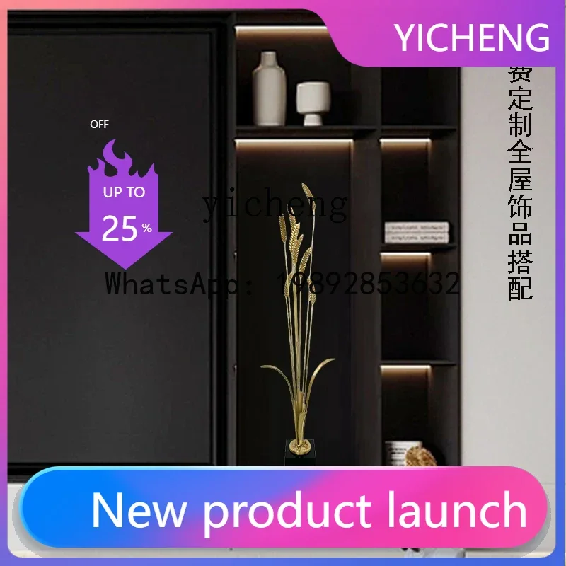 decorative ornaments housewarming gifts light luxury of the TV cabinet in the entrance of the new house, and good decorations