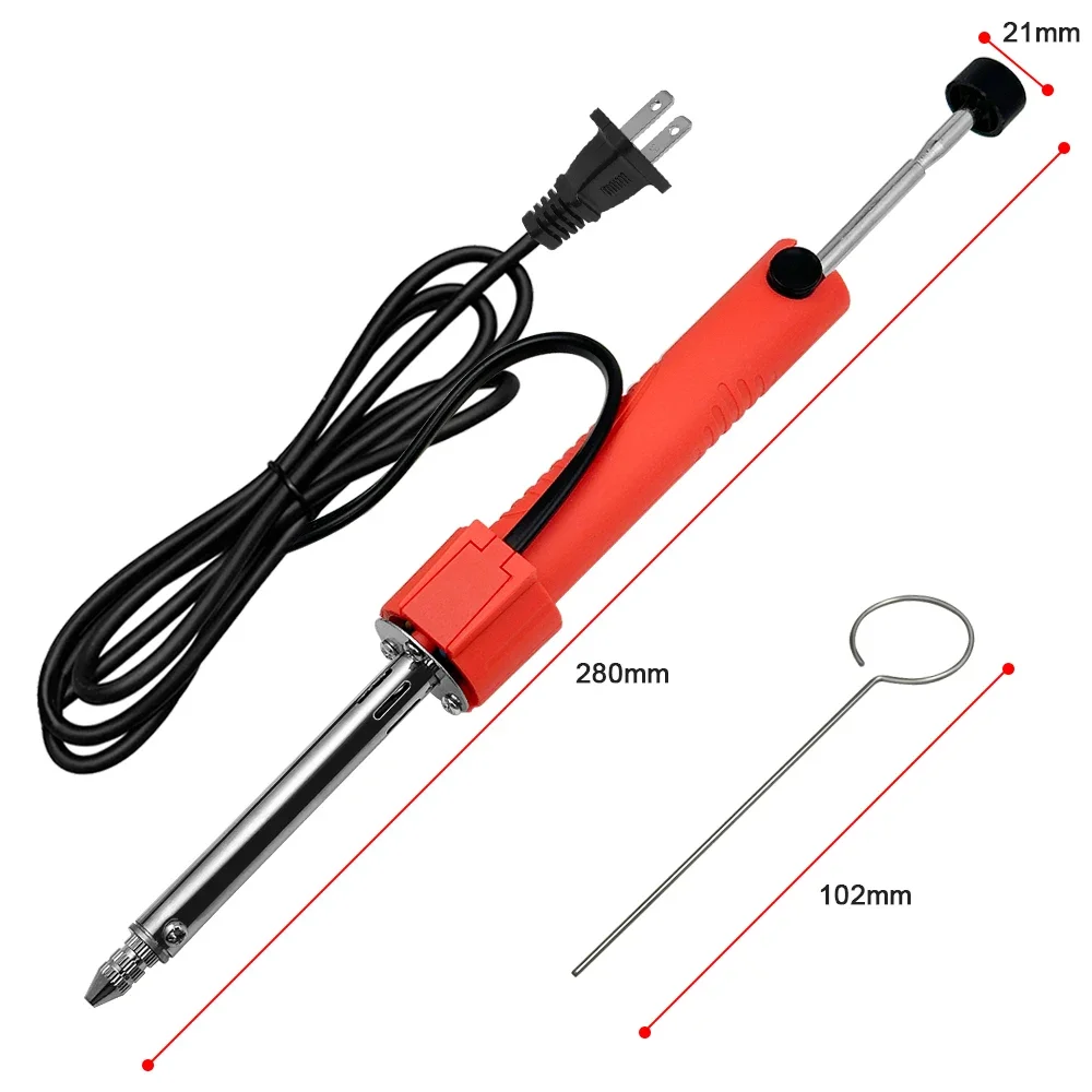 30W Electric Heating Desoldering Pumps  Tin Suction Removal Device  Soldering Iron Welding Repair Tool 220V/110V