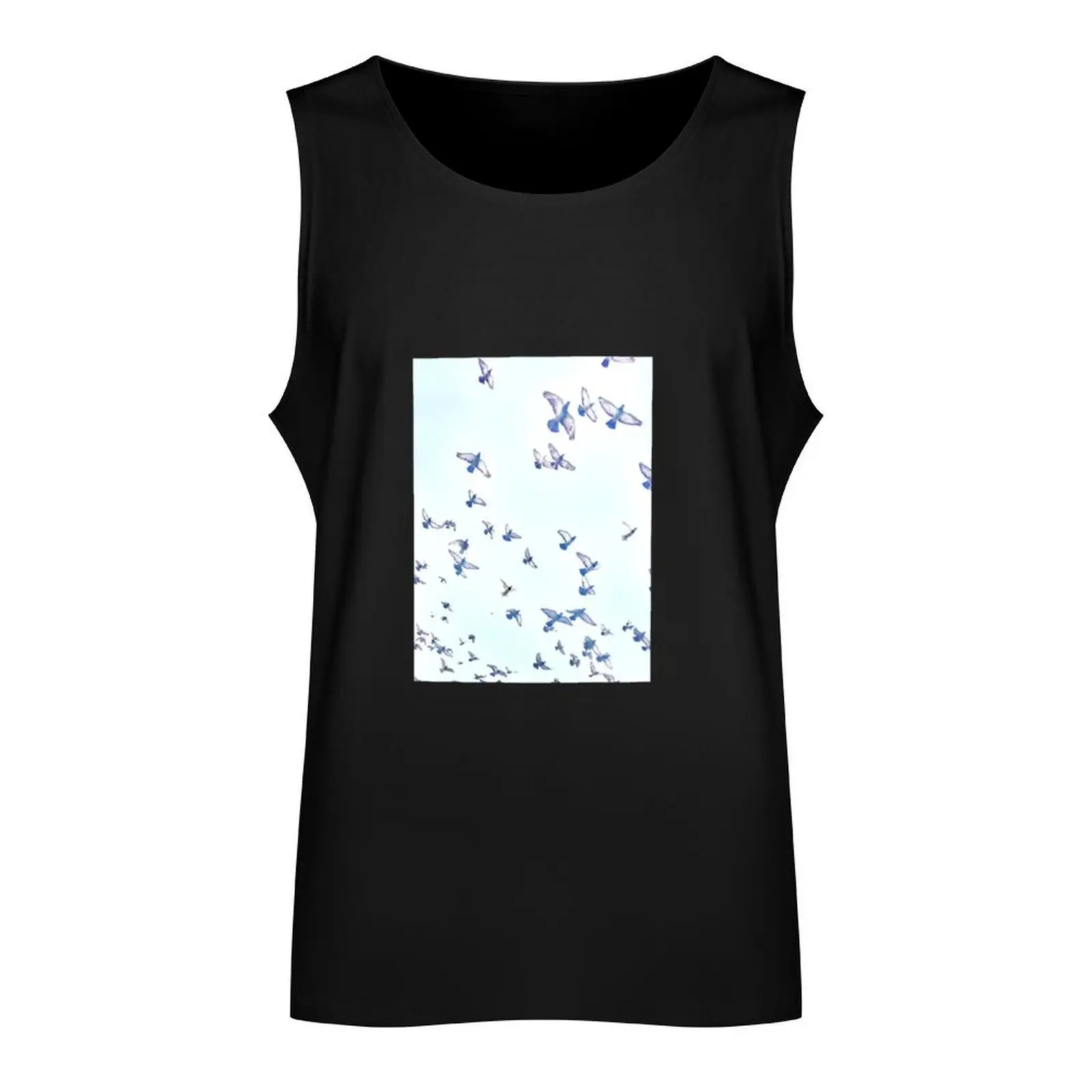 When doves cry Tank Top Men's vest Vest clothing men gym top