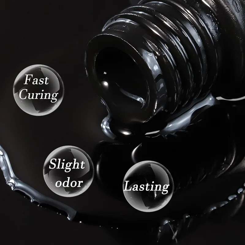 7.5ML Matte Top Coat No Wipe Top Coat & Base Coat & Primer Air Dry Kit 4PCS Nail Polish Long Lasting for Manicure Art DIY Design