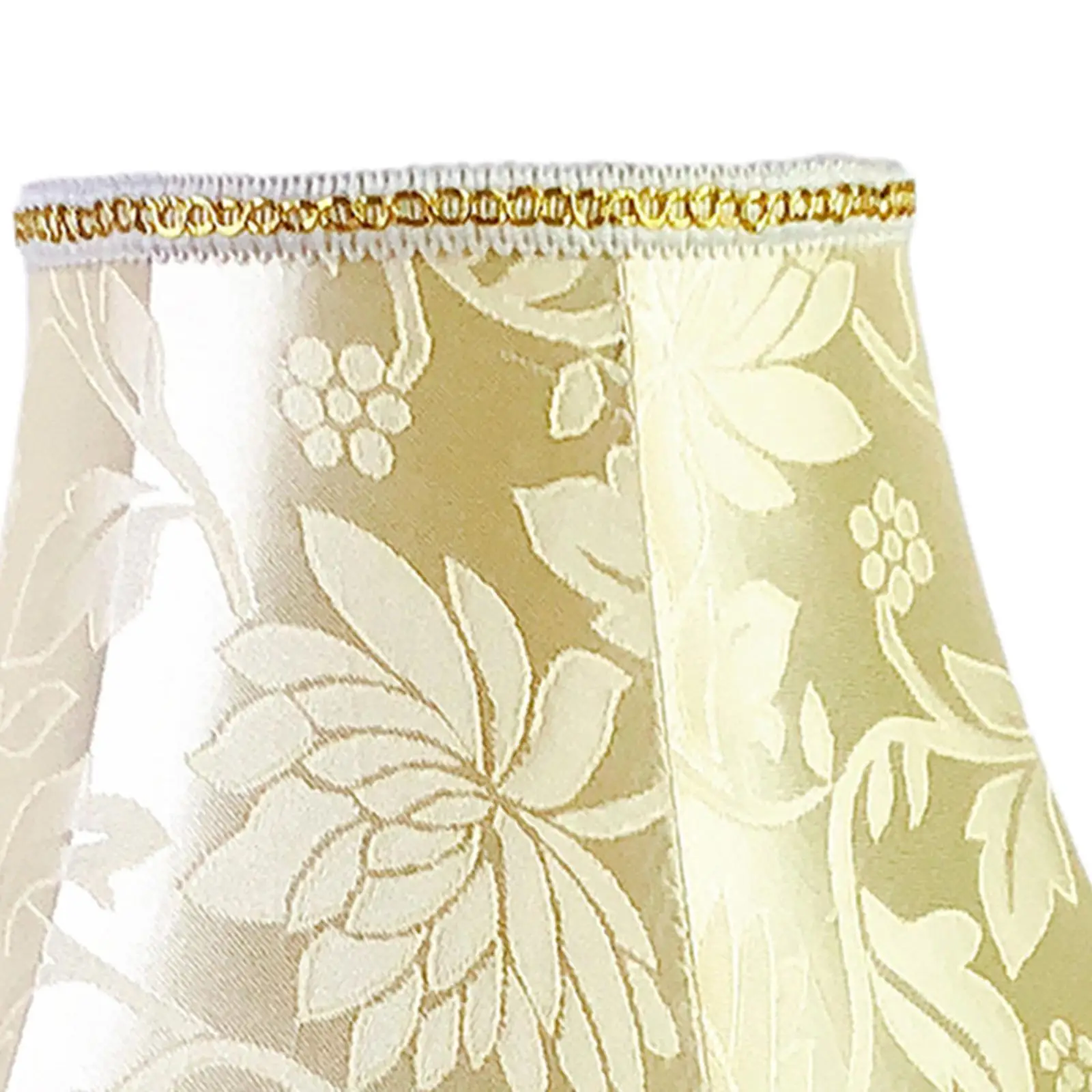 European Lampshade Fringe Lamp Shade for Pendant Light Shade Replacement Cloth Art Bead Lace Lampshade for Home Office Decor