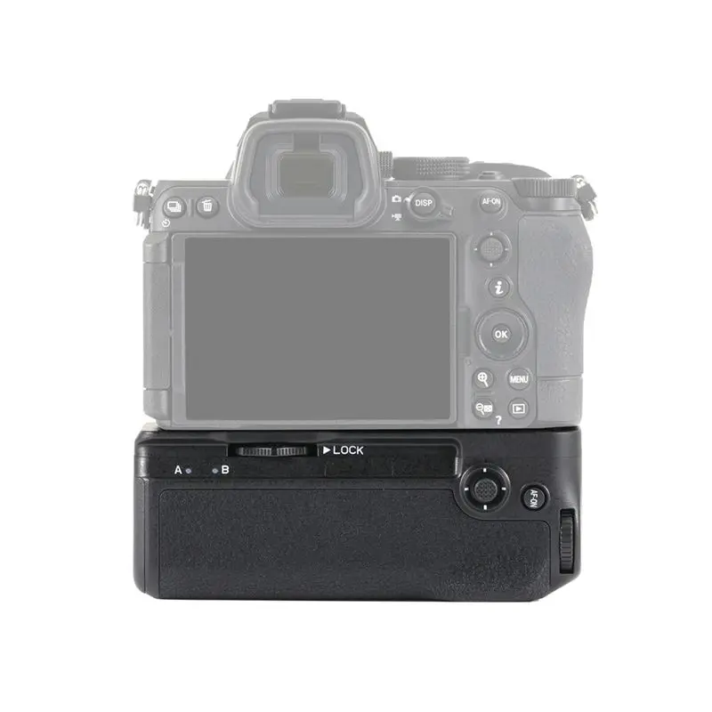 ABKI-For Nikon Z6 II Z5II Camera Vertical Battery Grip Holder Multi Power Replacement For MB-N14 EN-EL15C/EN-EL15B/EN-EL15A