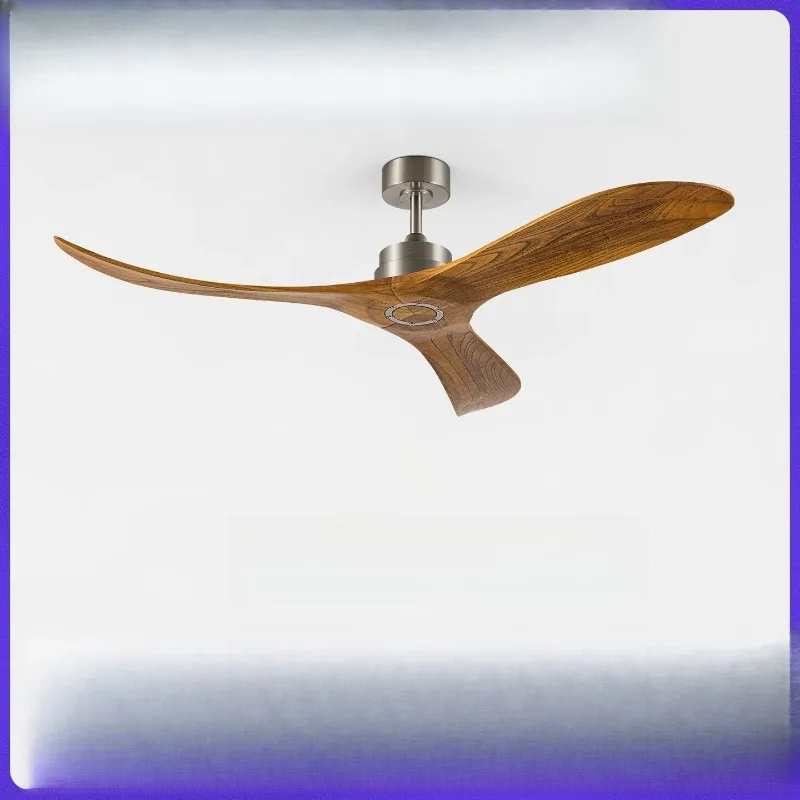 Retro style solid wood ceiling silent living room bedroom decoration ceiling villa high floor no light