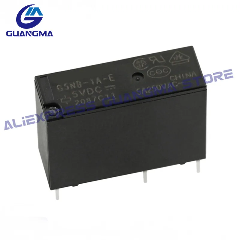 10PCS 100% NEW Original G5NB-1A-E-5VDC G5NB-1A-E 12VDC G5NB-1A-E-24VDC G5NB-1A 12VDC 24VDC 4Pin 5A 250VAC relay DC5V 12V 24V