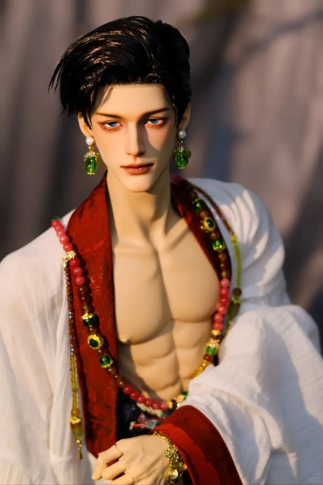 

Новая кукла 1/3 SD BJD SD 65 см Muscle Eric Ternary Body Joint Мужской манекен Подарочная игрушка Премиум Смола Точечный макияж