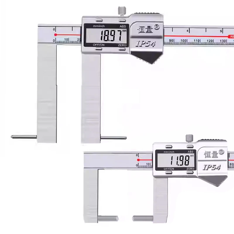 

Extend the measuring rod Digital Caliper with Round Measuring Points for Inside Grooves 70-150mm