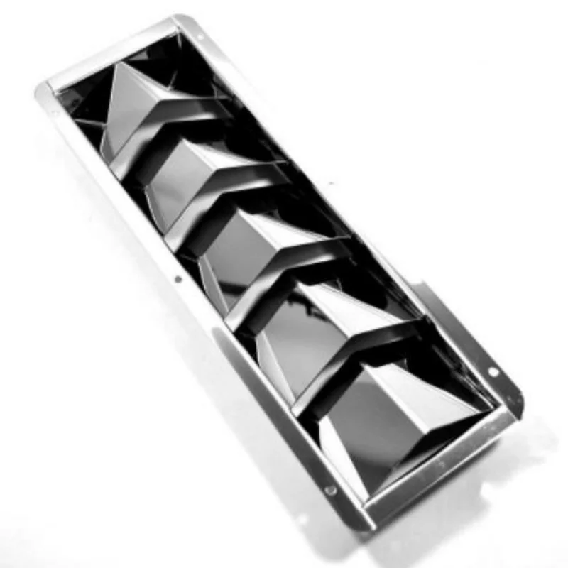 ISURE MARINE Stainless Steel Boat Louver Vent 3/4/5/6/8 Slots Ventilation