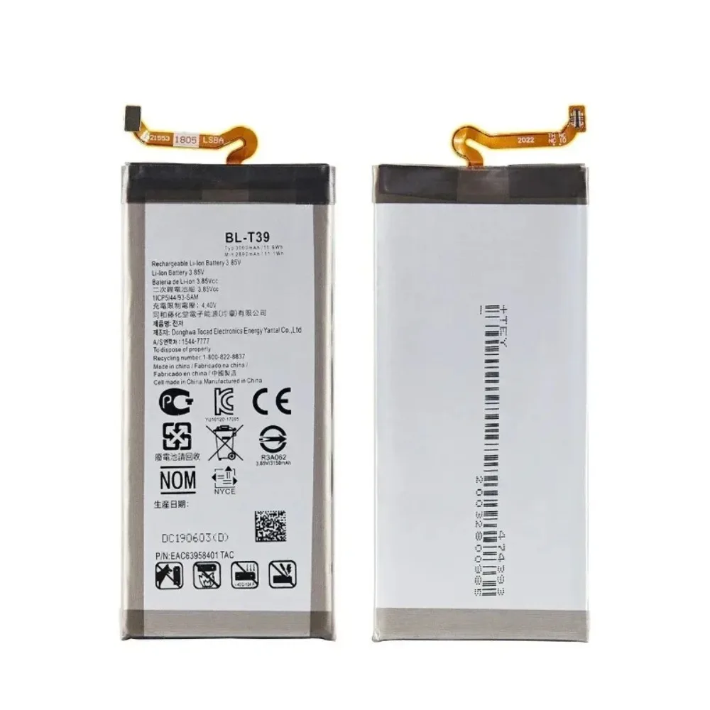 In Stock New BL-T39 3000mAh 3.85V Mobile Phone Battery For LG G7 G7+ G7 ThinQ LM G710 ThinQ G710 Q7+ LMQ610 + Free Tools view 5