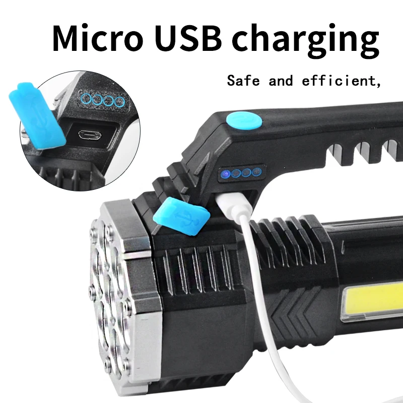 Usb charging searchlight protable spotlight long shot outdoor camping special