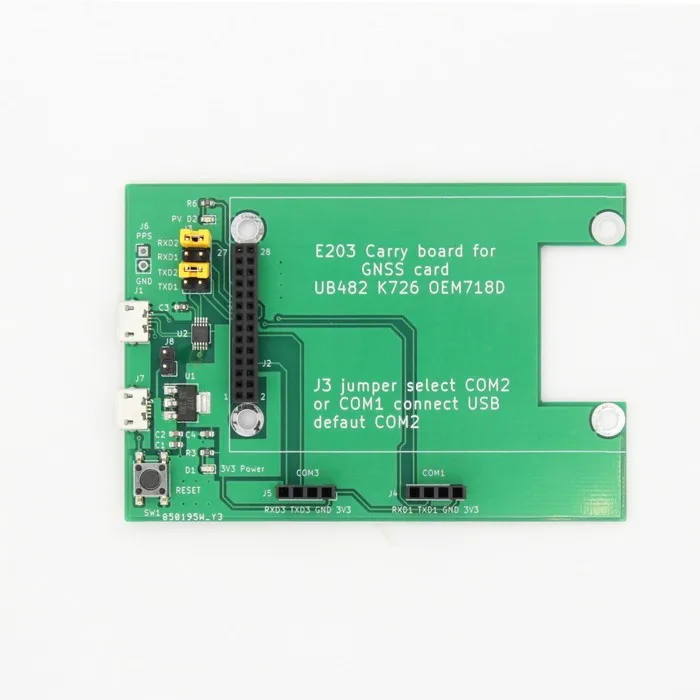 Evaluation Board E203 Can Be Matched with a Variety of RTK Boards