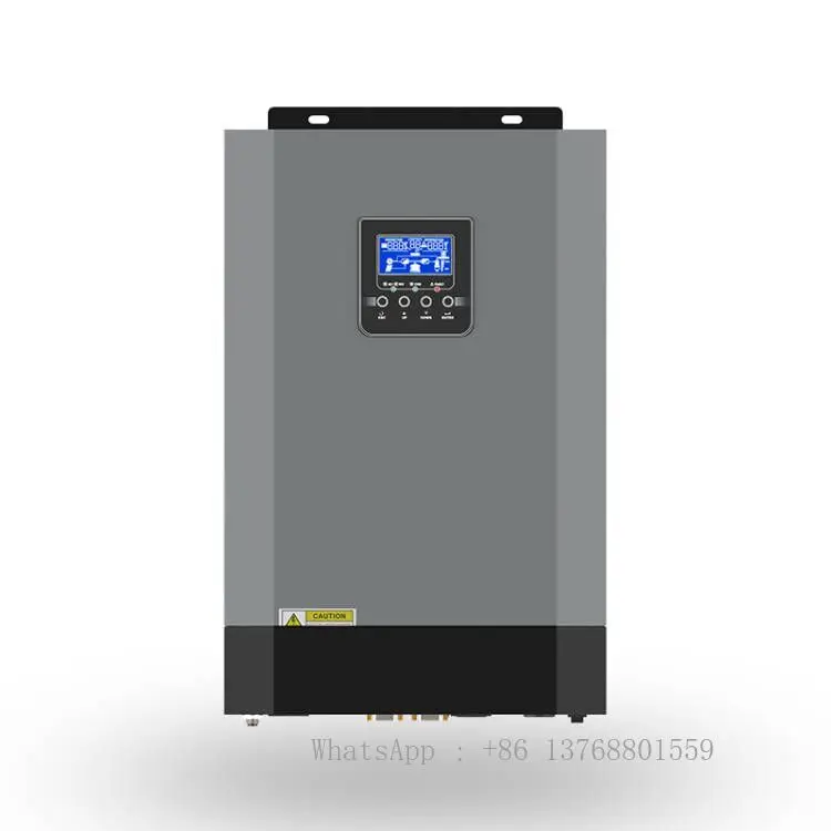 5500W Hybrid Solar Inverter Built-in 110A MPPT Solar Charge Controller For Household System