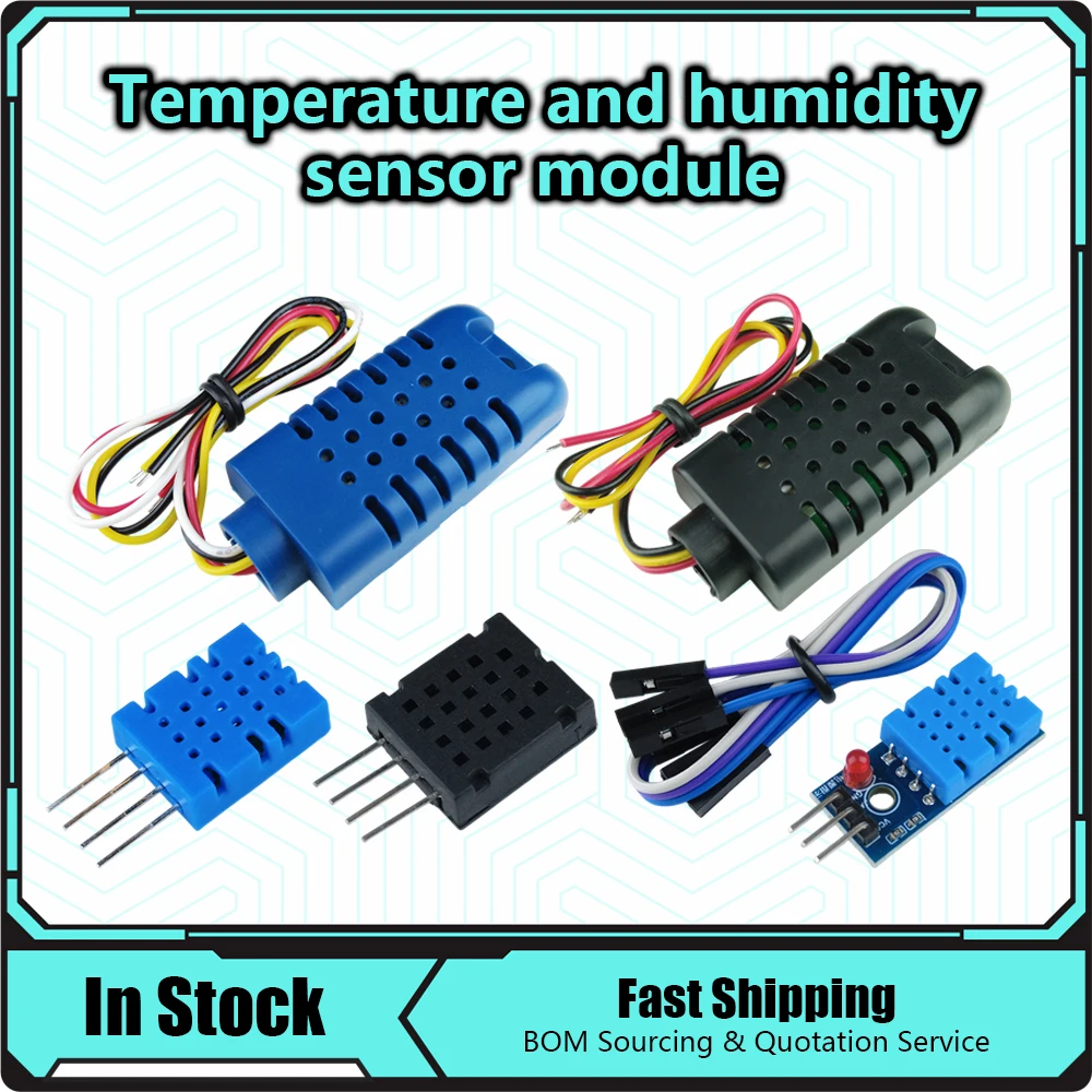 DHT11 DHT22 AM2302B AM2301 AM2320 Digital Temperature and Humidity Sensor AM2302 Temperature and Humidity Sensor For Arduino