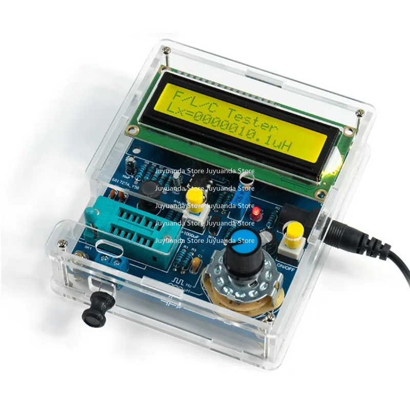 Frequency Meter Measurement DIY Electronics Kit 51 Microcontroller Tester Circuit Board Welding Exercise
