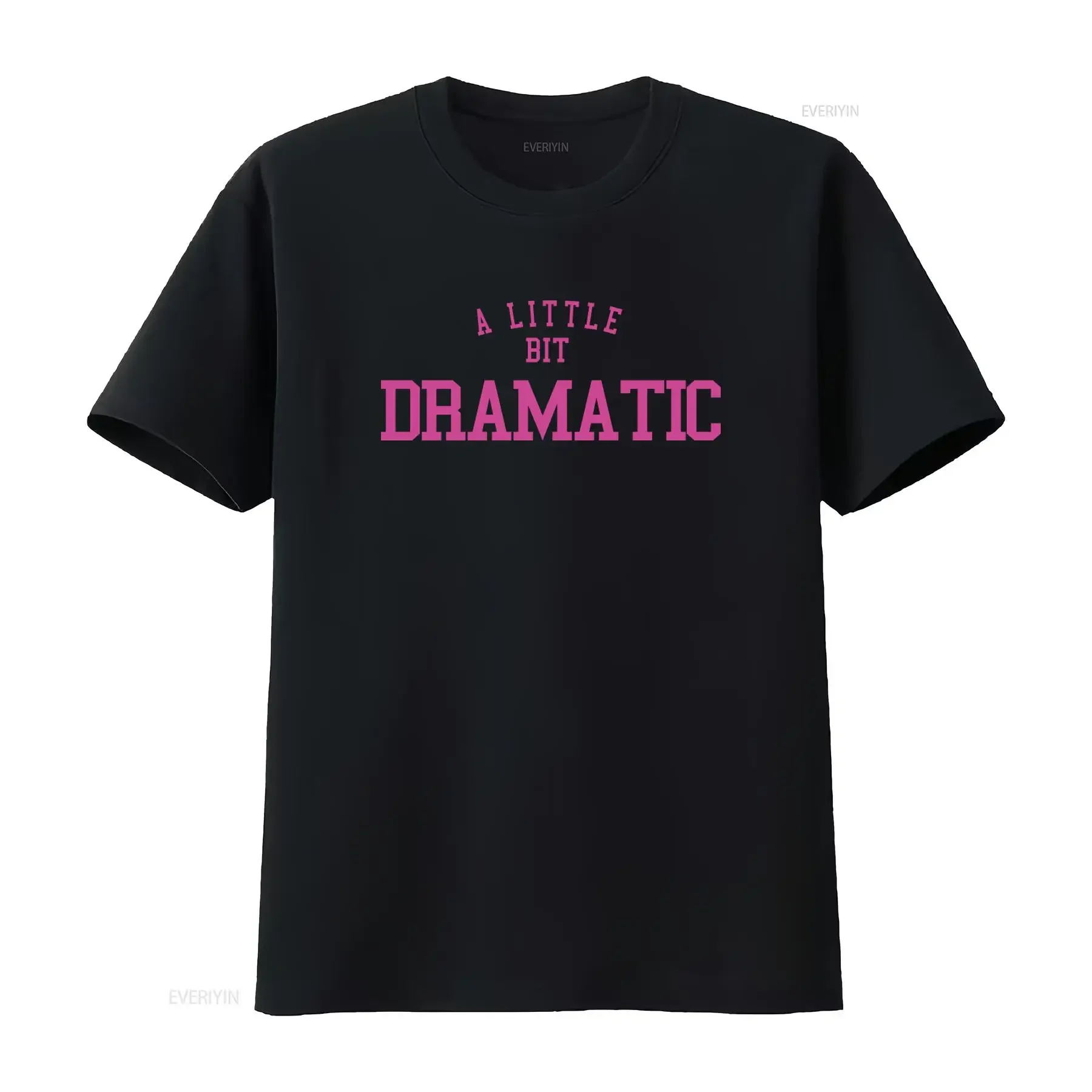 A Little Bit Dramatic T Shirt So Fetch Retro Mean Girls Regina George Costume  vintage Washed streetwear Versatile Comfortable