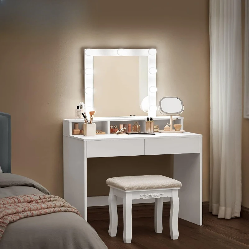 

Dresser Bedroom Modern Simple Makeup Cabinet Master Bedroom Makeup Mirror Makeup Table