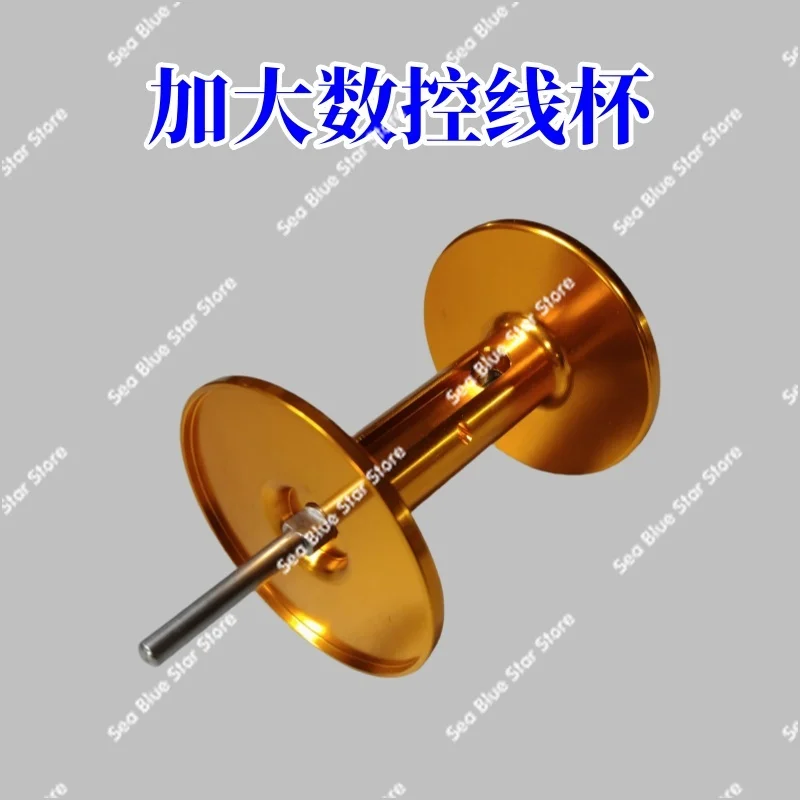 Visual anchor fish wheel special all-metal drum enlarged line cup anti-fried line fishing wheel lightweight 7000 +