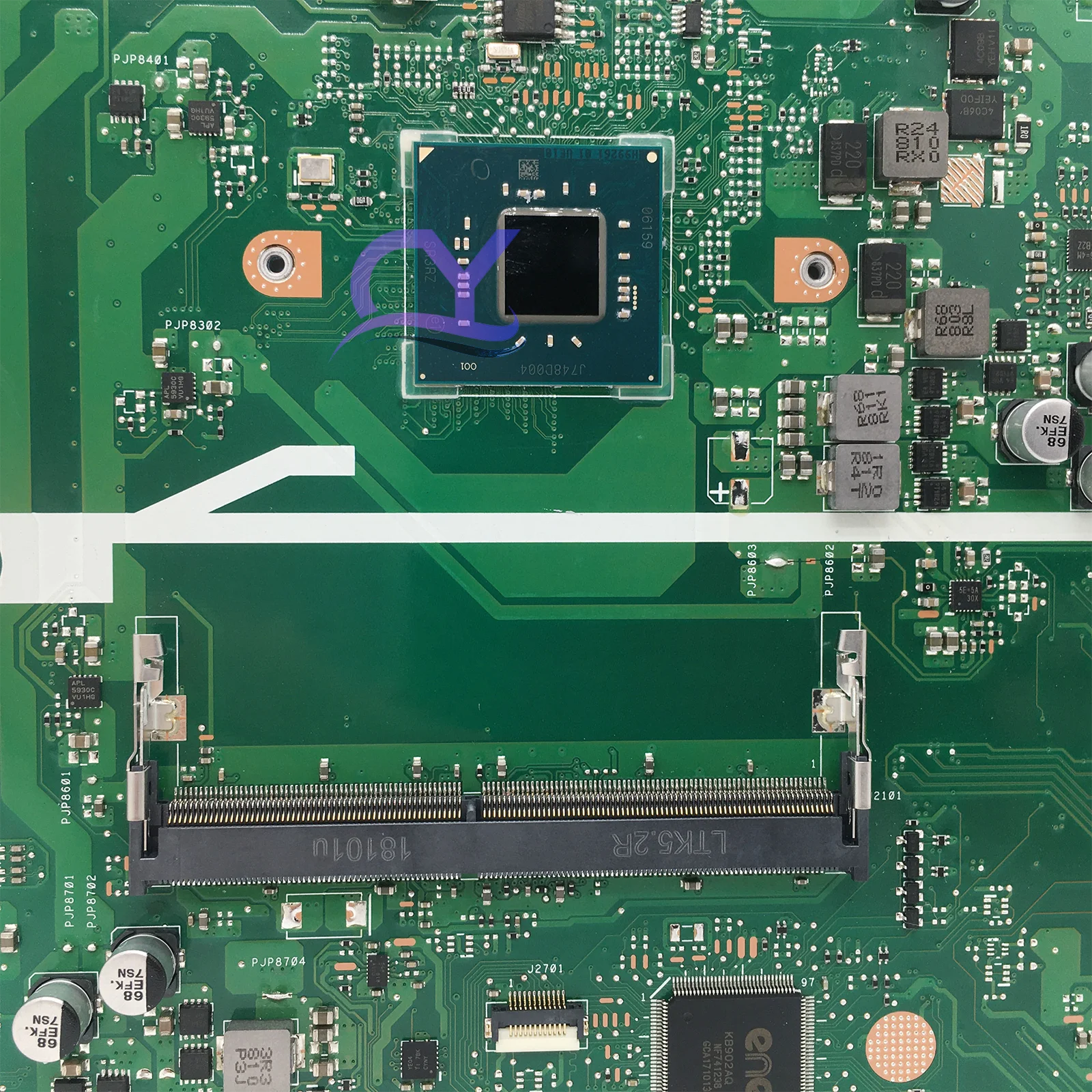 Dinzi x407ma Laptop-Motherboard für asus asus vivobook 14 _ asus x407ma x407m mainboard pentium n5000 n4000/4100 ddr4 funktions fähig