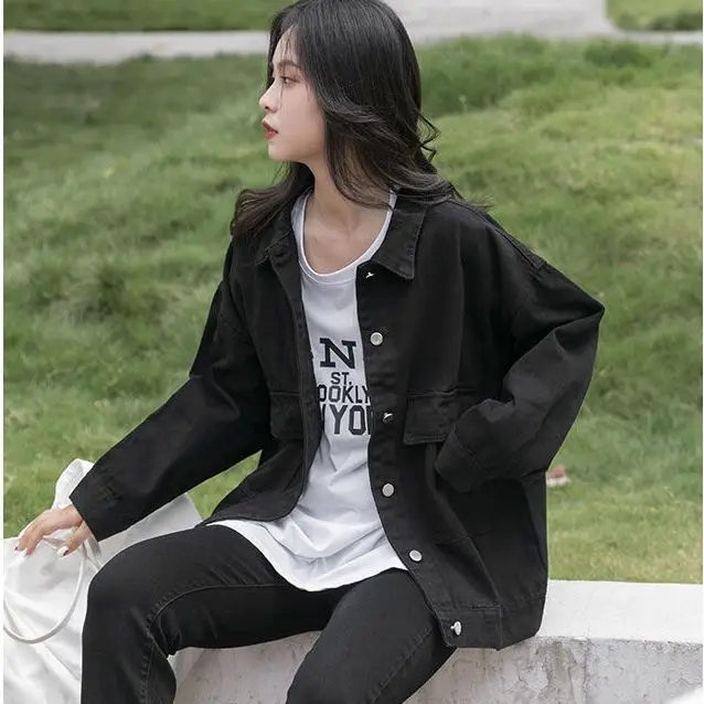 

Jackets Woman Womens Clothes Tweed Casual Ladies Button-Up Front Basic Pure Slim-Fit High-End Simple Elegant Autumn Outerwear