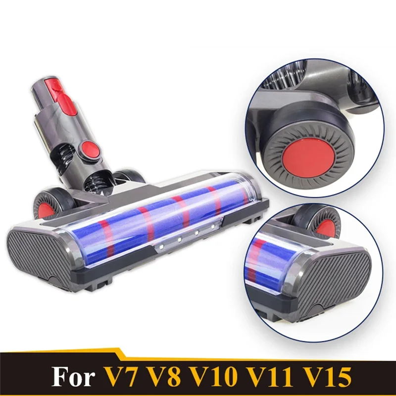 Cepillo M04K para aspiradoras Dyson V7 V8 V10 V11 V15, piezas de varilla inalámbrica, cabezal de cepillo de rodillo, cabezal de limpiador, repuesto de cepillo