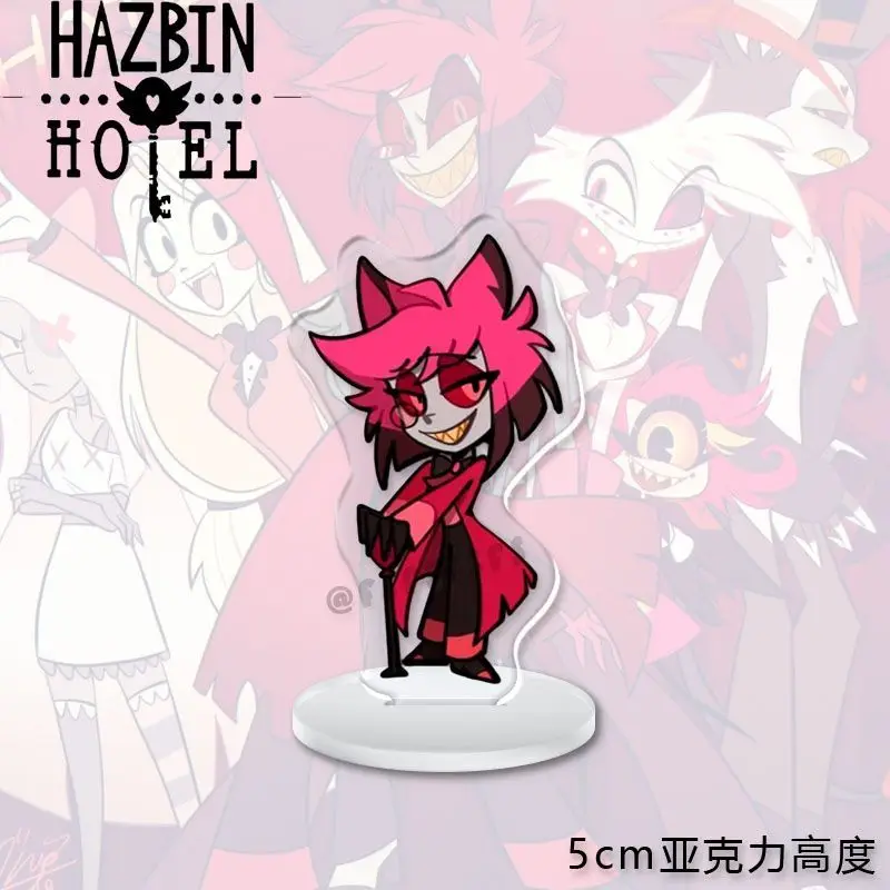 

Акриловая подставка-табличка Angel Dust: Вагги, Аластор, Хаск, Чарли, Морнингстар – коллекционная настольная модель, декор, подарок