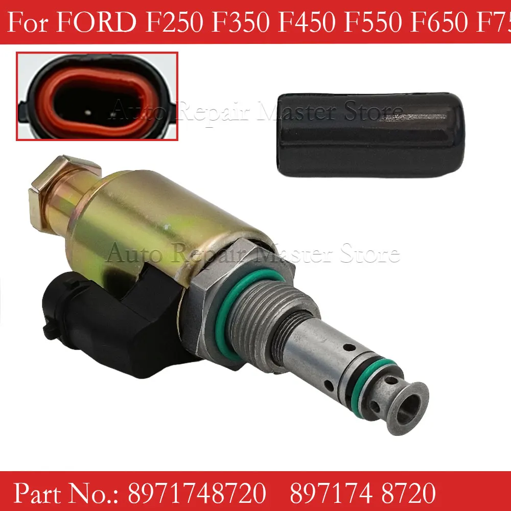 

8971748720 Oil Rail Pressure Solenoid Valve Accessory Part For Isuzu 4JX1 For Ford F150 1994-2003 F81Z-9C968-AB F81Z9C968AB