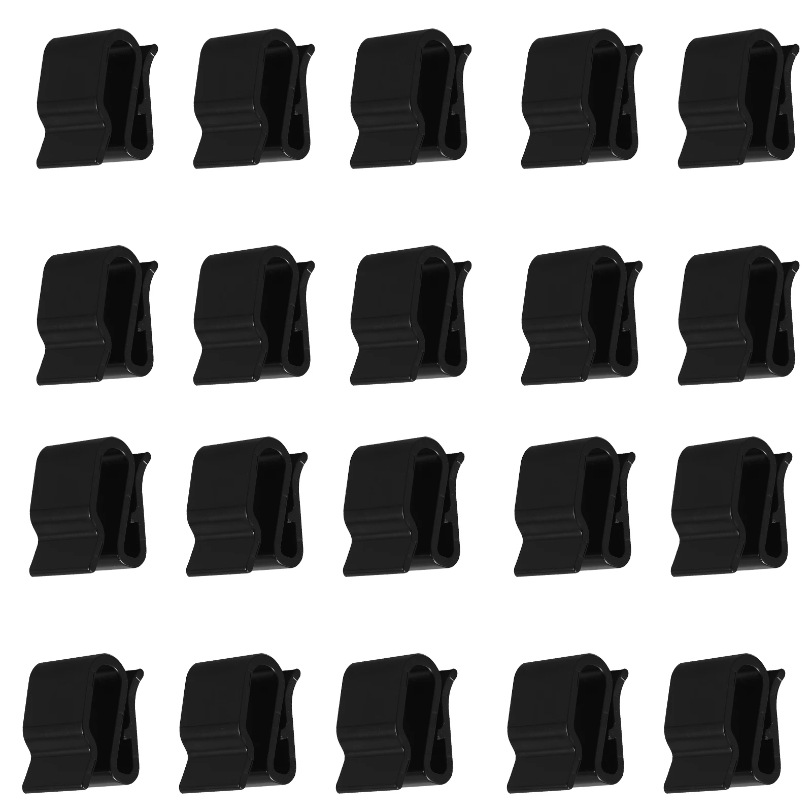 

30 Pcs Solar Cable Clip Wire Management Sturdy Photovoltaic Panel Hooks Frame Module Trailer System
