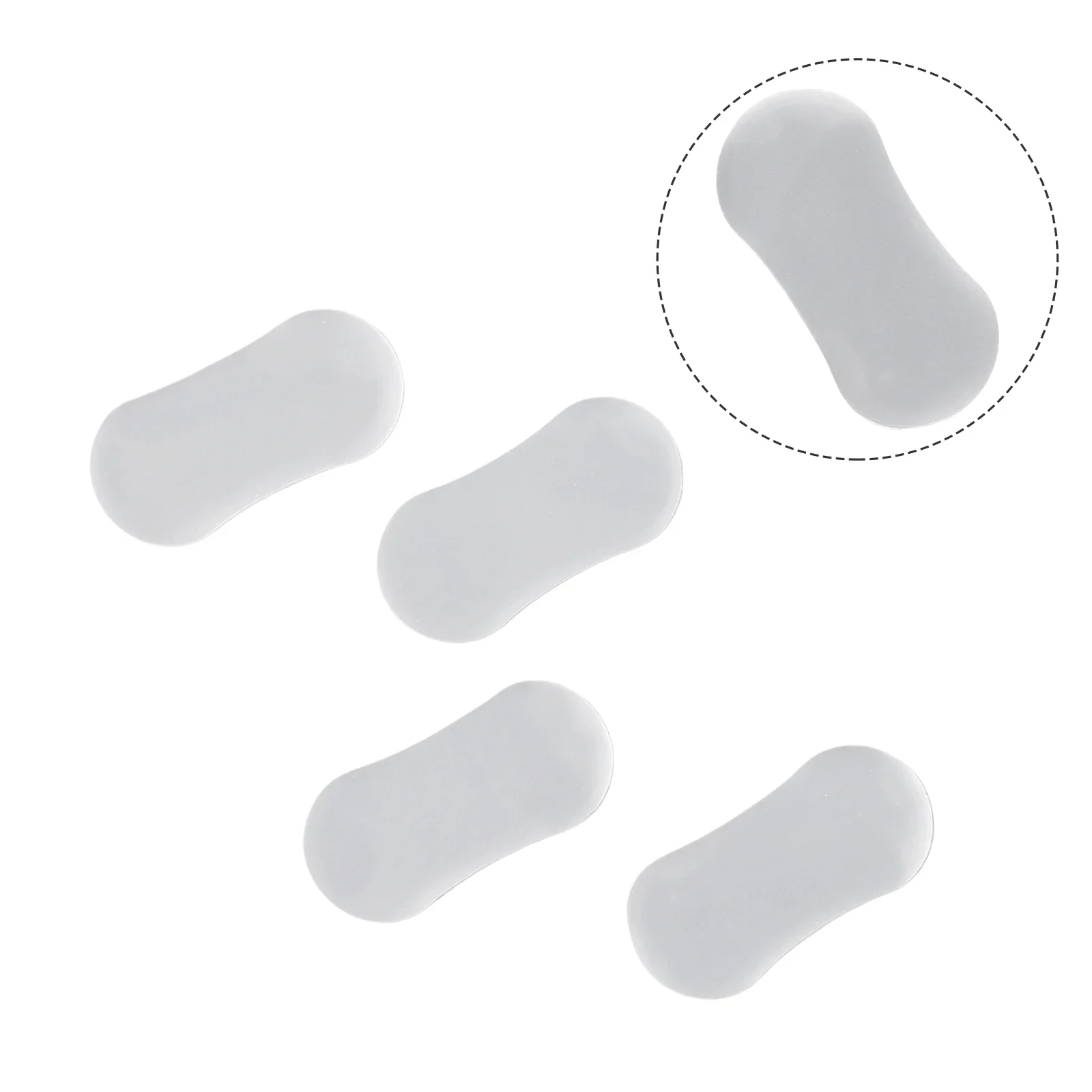 Buffers Spacers Toilet Seat Bumper Bathroom Parts Replacement Spare Transparent Protective Silicone High Quality