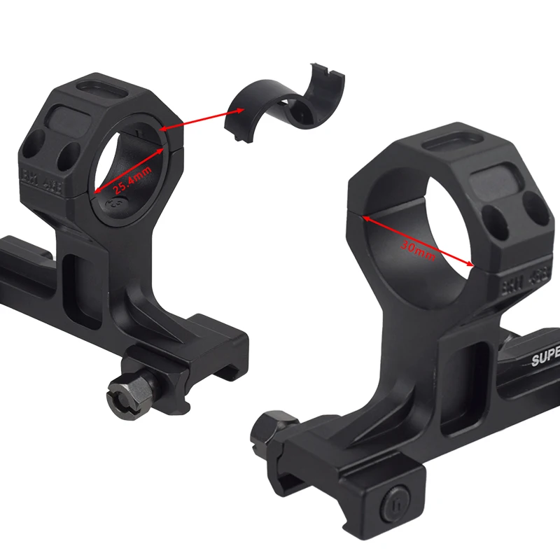 الصيد التكتيكي GEISSELE التلقائي ل AR15 نطاق جبل 30 مللي متر 25.4 مللي متر البصر البصري Riflescope 1.54 1.93 جبل 20 مللي متر السكك الحديدية Lambul #4