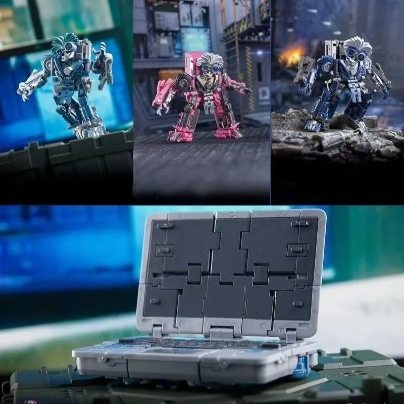 【Wysyłka w 48 godzin】Transformowane Zabawki MC04 MC-04A MC-04B Mały Laptop Robot Model Oryginalne Pudełko