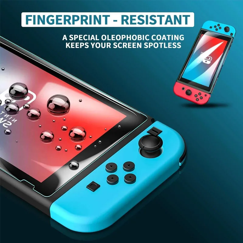 1/2/3PCS Protective Nintend Tempered Glass Screen Protector For Nintendos Switch Oled Lite NS Accessories Film