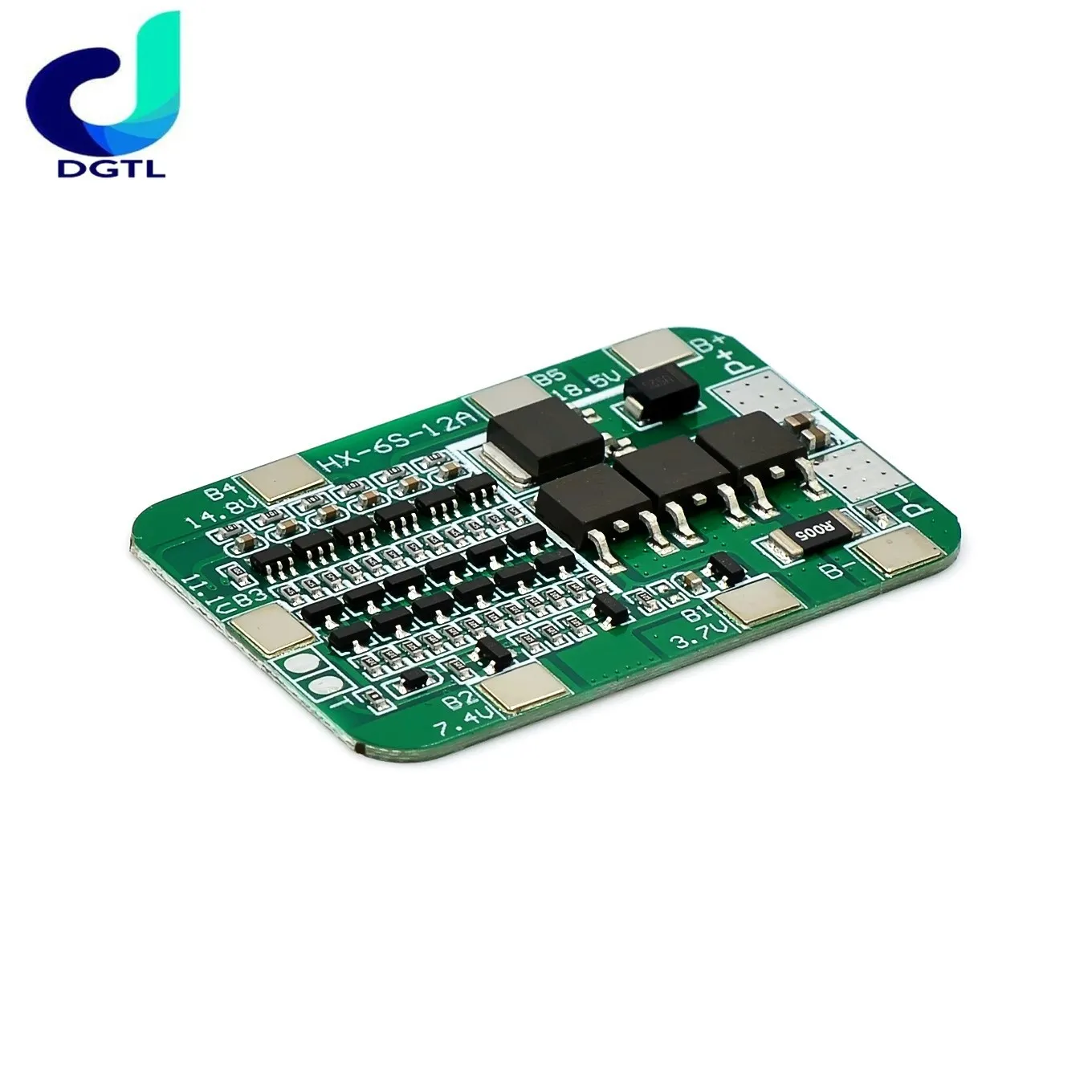 

6S 15A 24V PCB BMS Protection Board For 6 Pack 18650 Li-ion Lithium Battery Cell Module