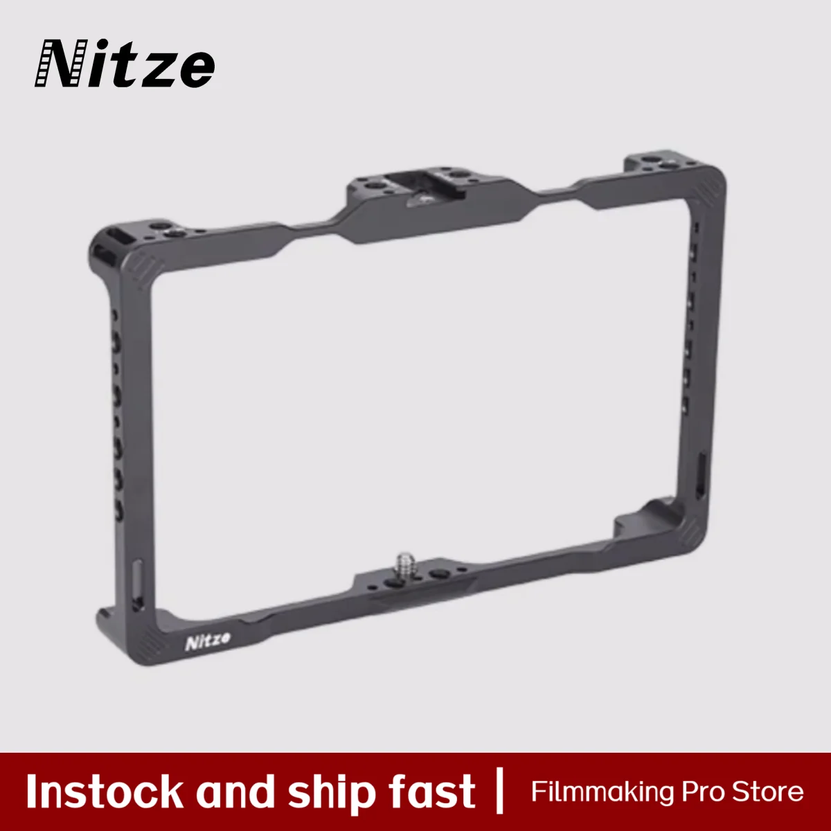 Nitze Cage For Portkeys BM7 II DS Monitor