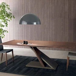 Nordic solid wood desk modern minimalist desk loft designer creative dining table coffee table wrought iron conference table