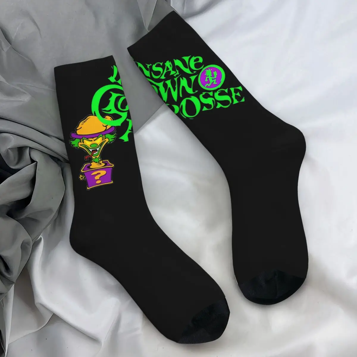 

Insane Clown Posse Juggalo HipHop Socks Gothic Stockings Spring Anti Sweat Adults Men Socks Breathable Design Skateboard Socks