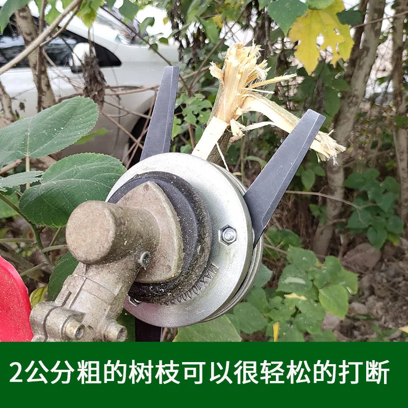 Universal  Alloy Trimmer Head Replacement 4 Line Heavy Duty Grass Cutter Spool for String Trimmer Brush Cutter Weed Eater