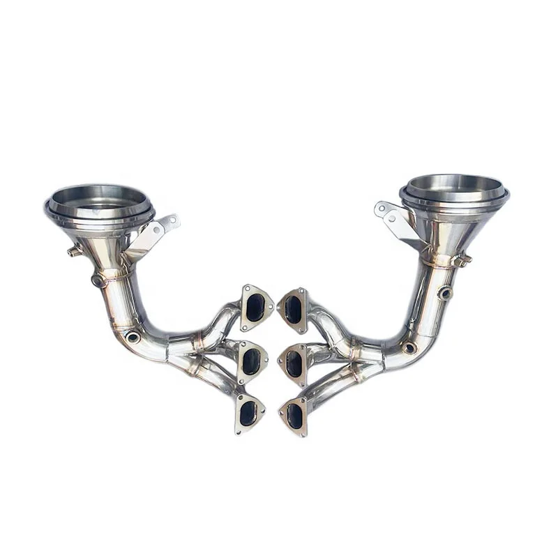 

Ss304 Sport Exhaust Manifold for Porsche 911 992 Gt3 2017-2023 High Flow Headers Equal Length Merged Pipes