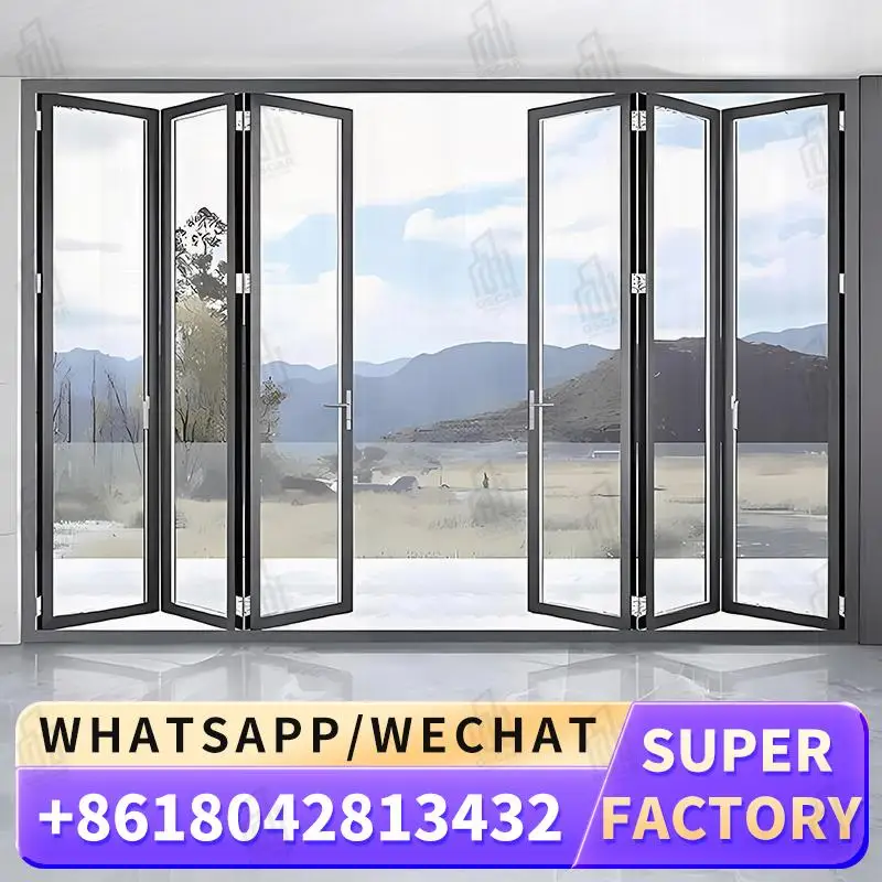 

Customizable Factorymade Multi functional Foldable Windows Door for Office Spaces in US Creative Windows Foldable door
